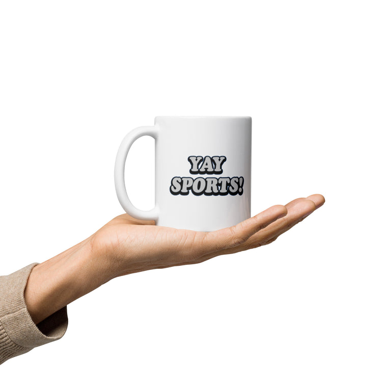Yay Sports Mug - Fandom-Made