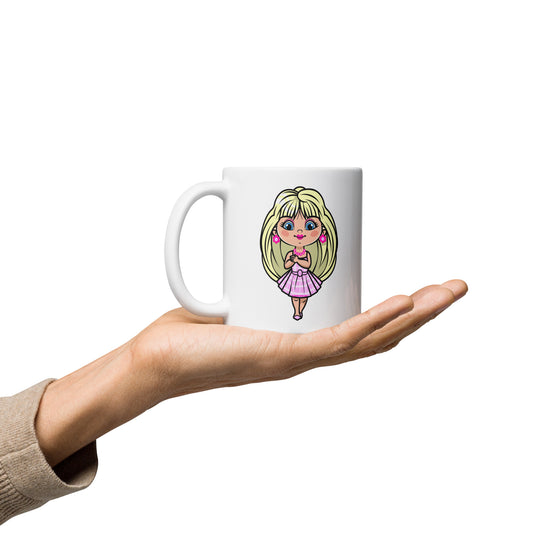 Barbie Pink Dress Mug - Fandom-Made