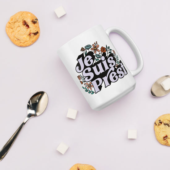 Je Suis Prest Mug - Fandom-Made