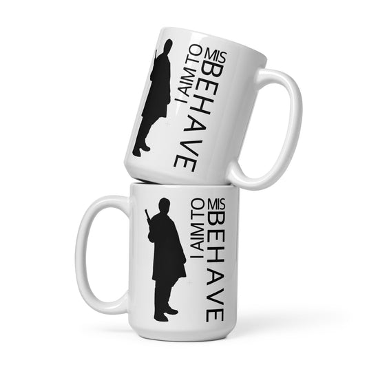 Aim to Misbehave Mugs - Fandom-Made