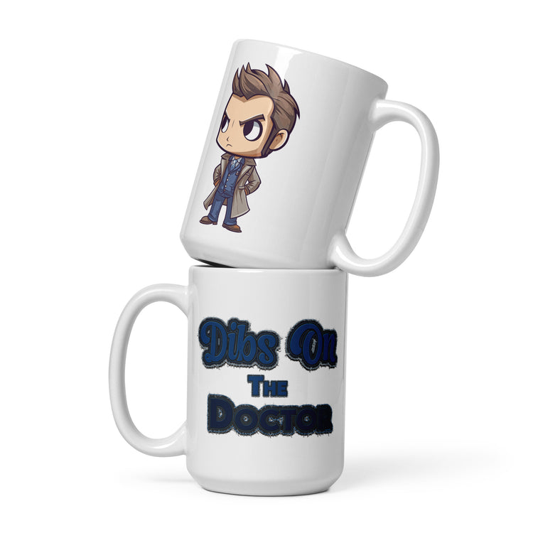 Dibs On The 10th Doctor Mug - Fandom-Made