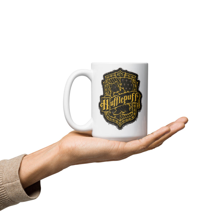 Hufflepuff Crest Mugs - Fandom-Made