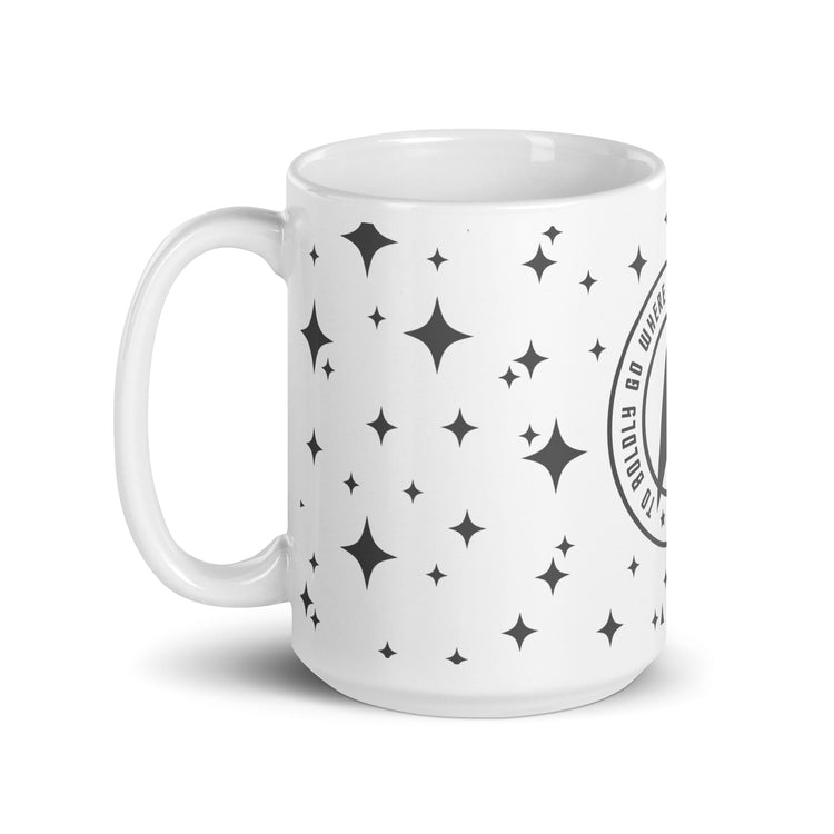 To Boldly Go Mug - Fandom-Made