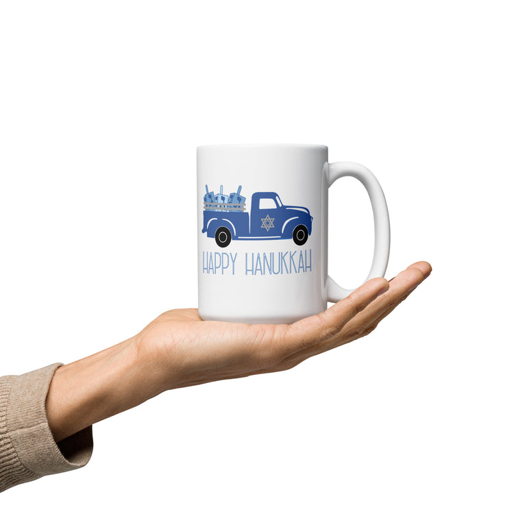 Happy Hanukkah Mug - Fandom-Made