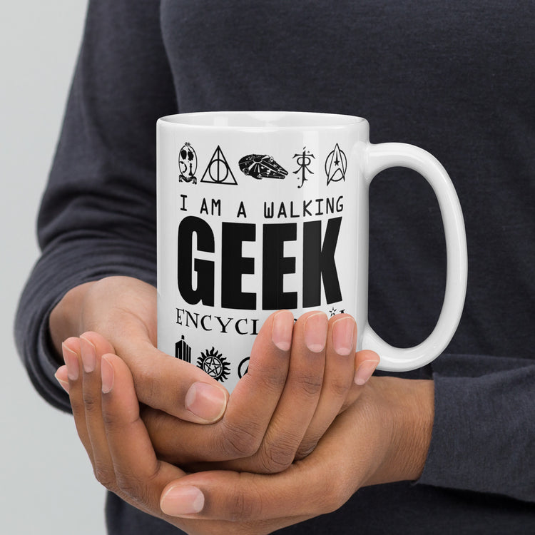 Geekdom Encyclopedia Mug - Fandom-Made