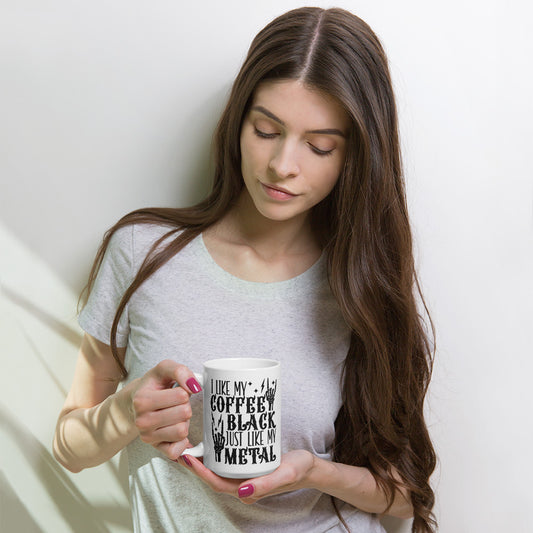 I Like My Coffee Black Mug - Fandom-Made