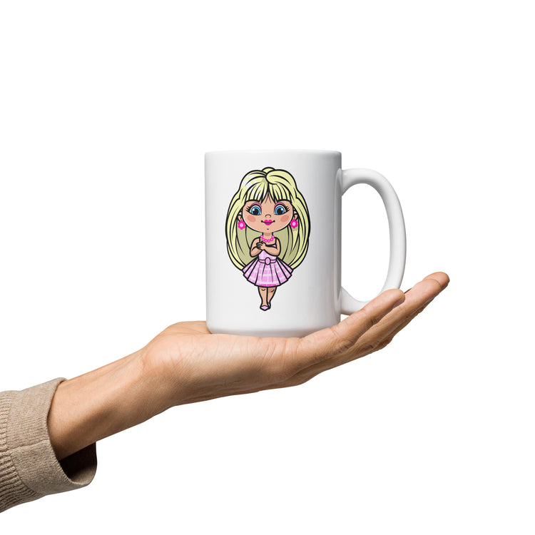 Barbie Pink Dress Mug - Fandom-Made