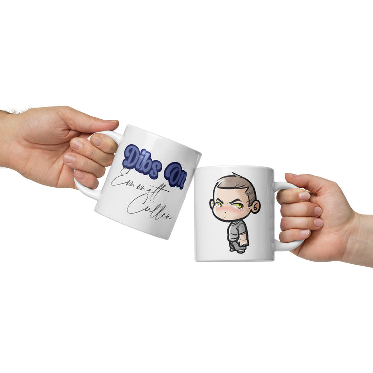 Dibs On Emmett Cullen Mugs - Fandom-Made