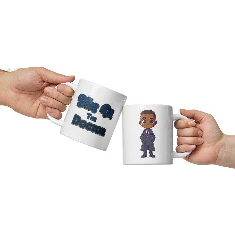 Dibs On The Fifteenth Doctor Mugs - Fandom-Made