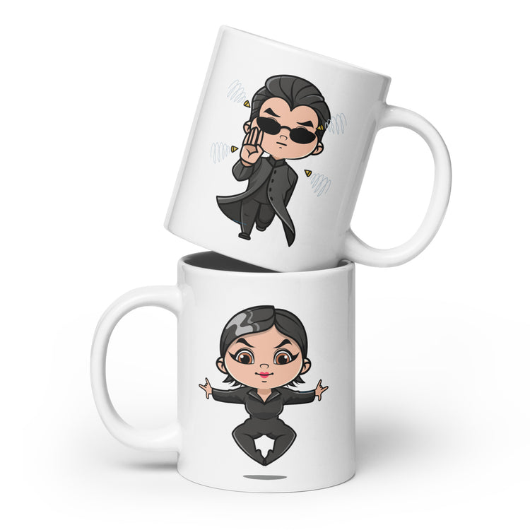 The Matrix Couple Mugs - Fandom-Made