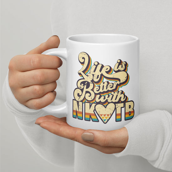 Life Is Better With NKOTB Mug - Fandom-Made