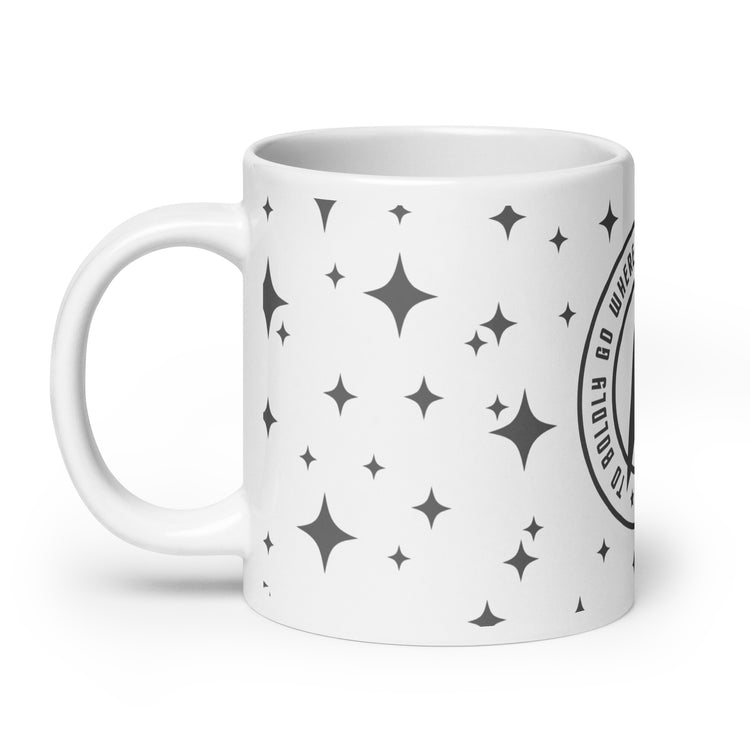 To Boldly Go Mug - Fandom-Made