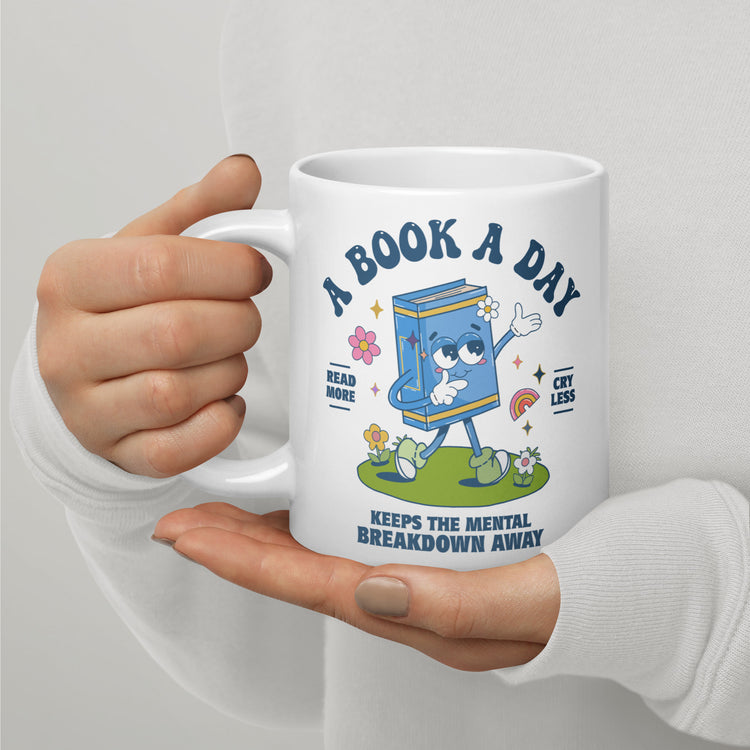 A Book A Day Mug - Fandom-Made