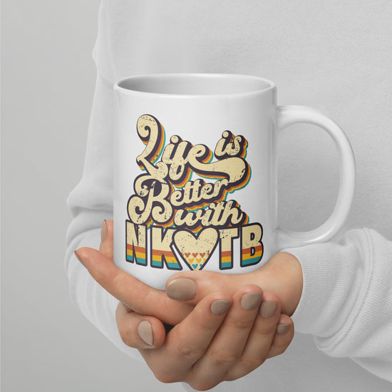 Life Is Better With NKOTB Mug - Fandom-Made
