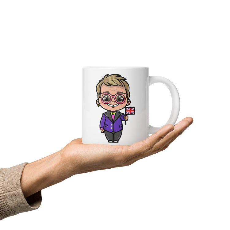 Elton John Mug - Fandom-Made