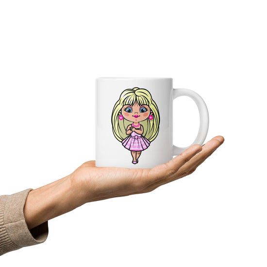 Barbie Pink Dress Mug - Fandom-Made