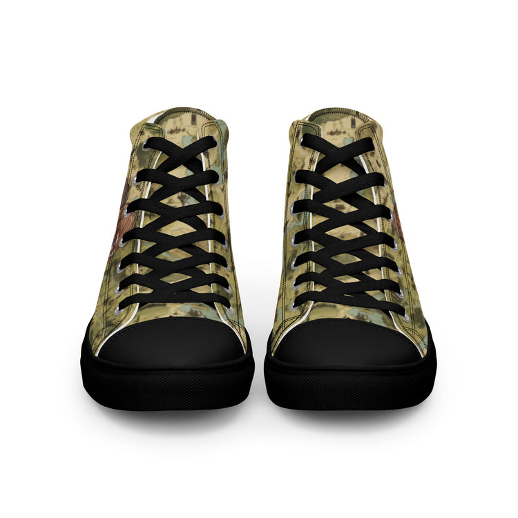 Bagend Boys Women's High Top Canvas Shoes - Fandom-Made