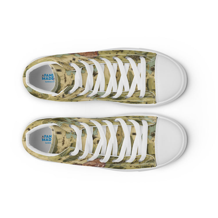 Bagend Boys Women's High Top Canvas Shoes - Fandom-Made