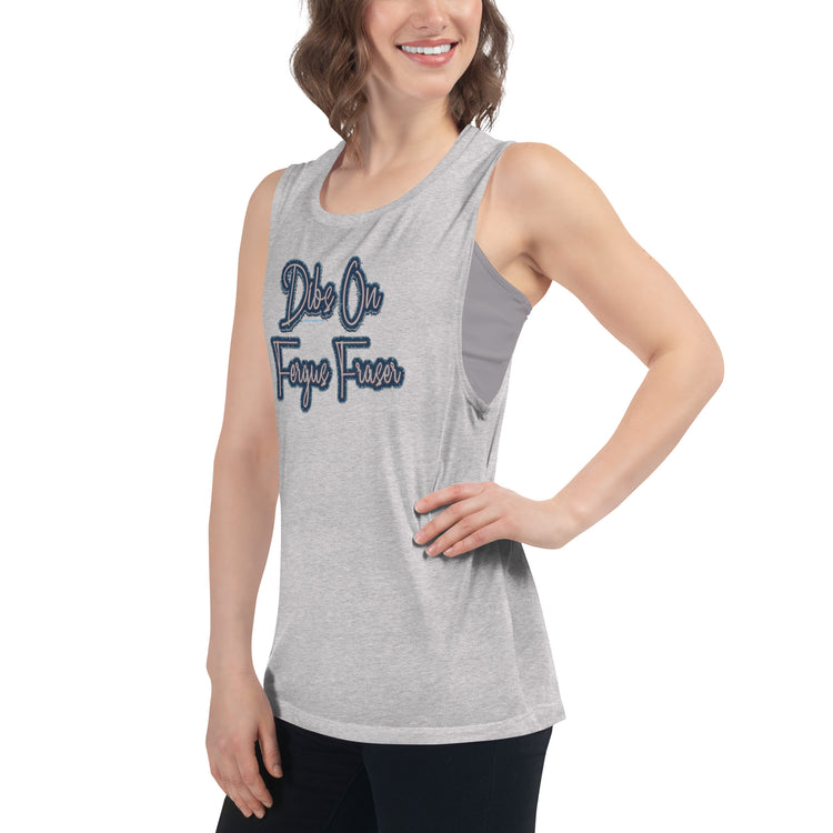Dibs On Fergus Fraser Women's Muscle Tank - Fandom-Made