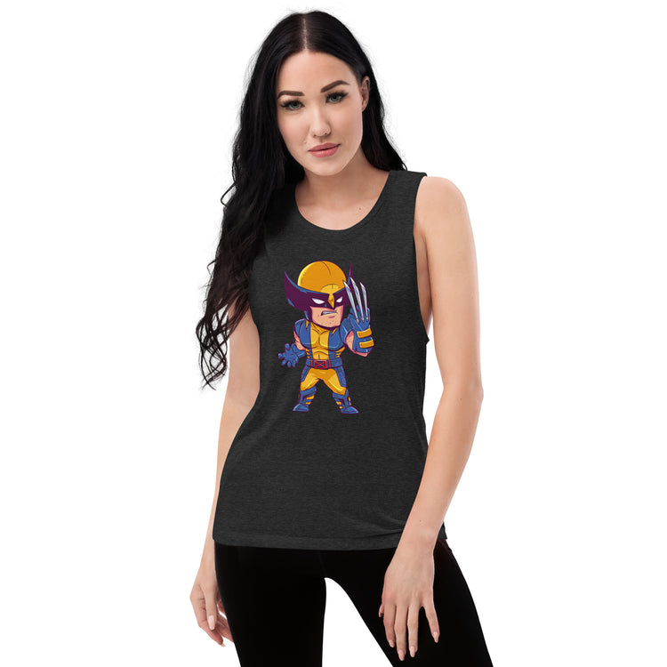 Wolverine Women's Muscle Tank - Fandom-Made
