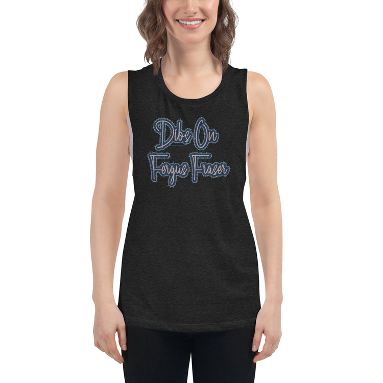 Dibs On Fergus Fraser Women's Muscle Tank - Fandom-Made