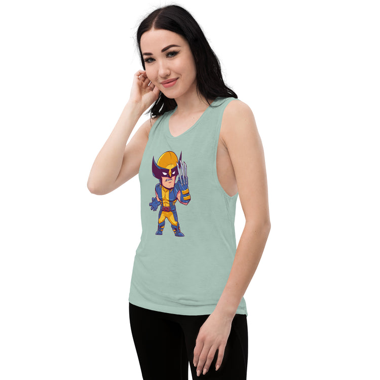 Wolverine Women's Muscle Tank - Fandom-Made