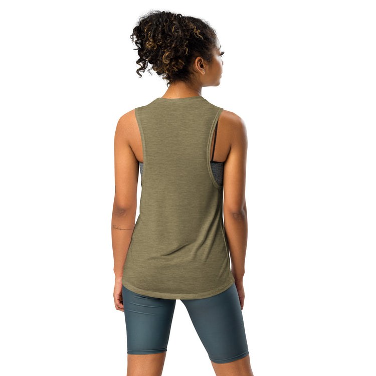 Runs With Vampires Women's Muscle Tank - Fandom-Made