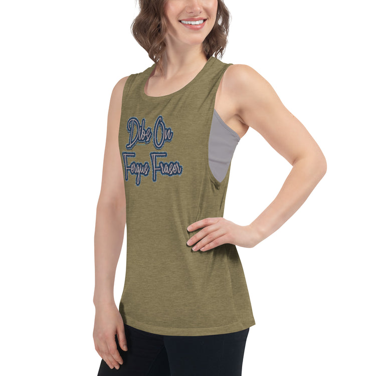Dibs On Fergus Fraser Women's Muscle Tank - Fandom-Made