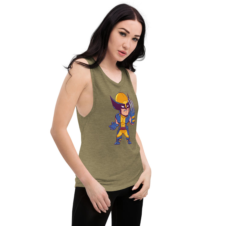 Wolverine Women's Muscle Tank - Fandom-Made