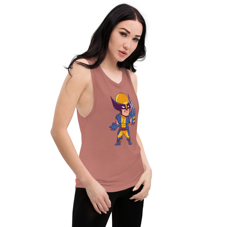 Wolverine Women's Muscle Tank - Fandom-Made