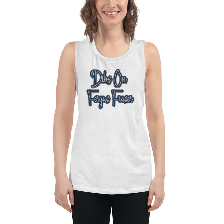 Dibs On Fergus Fraser Women's Muscle Tank - Fandom-Made