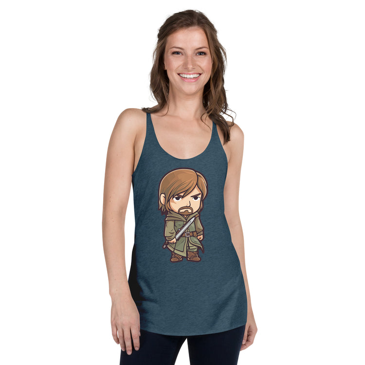Boromir Women's Tri-Blend Racerback Tank - Fandom-Made