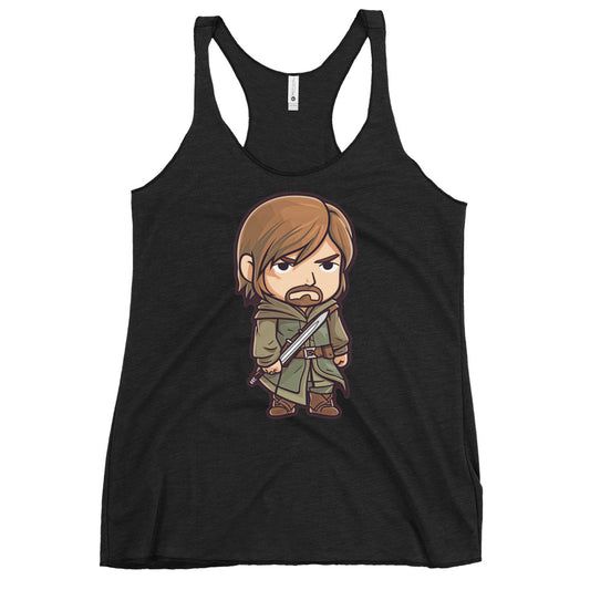 Boromir Women's Tri-Blend Racerback Tank - Fandom-Made