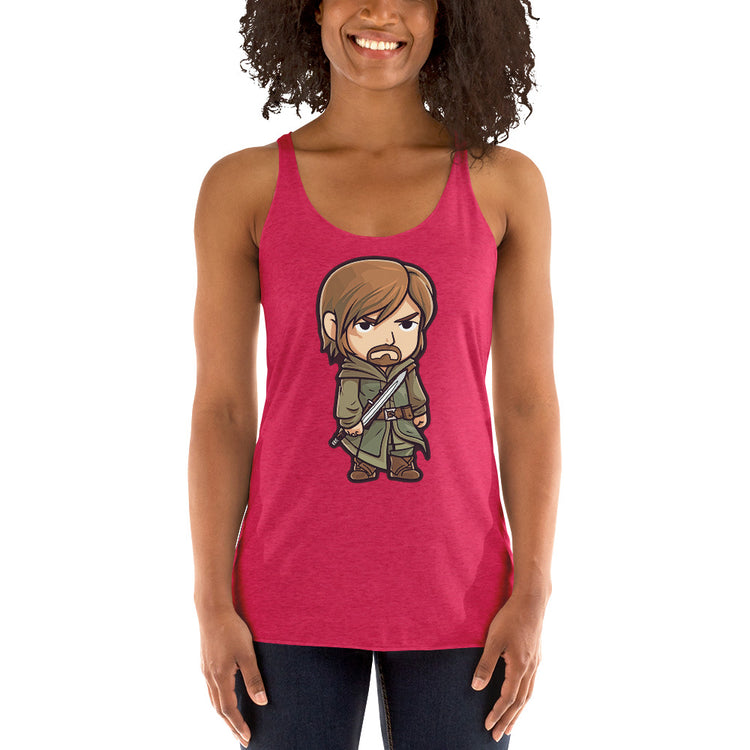 Boromir Women's Tri-Blend Racerback Tank - Fandom-Made