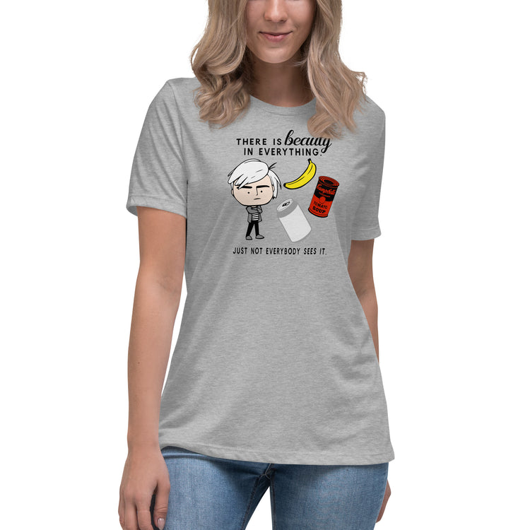 Andy Warhol Women's Relaxed T-Shirt - Fandom-Made