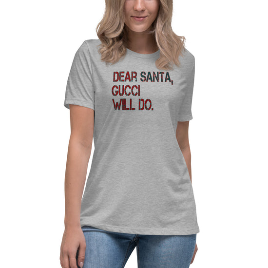Dear Santa Women's Relaxed T-Shirt - Fandom-Made
