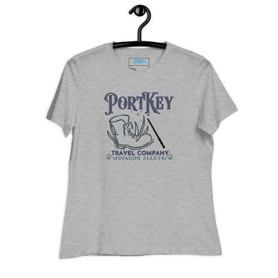Port Key Travel Women's Relaxed T-Shirt - Fandom-Made