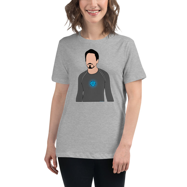 Tony Glows Women's Relaxed T-Shirt - Fandom-Made