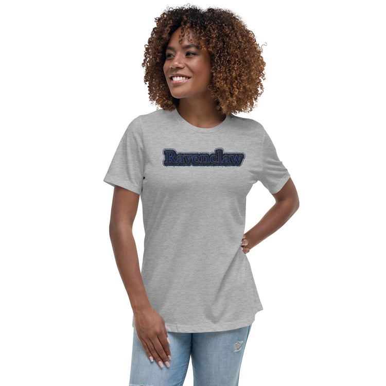 Ravenclaw Embroidery Design Women's Relaxed T-Shirt - Fandom-Made