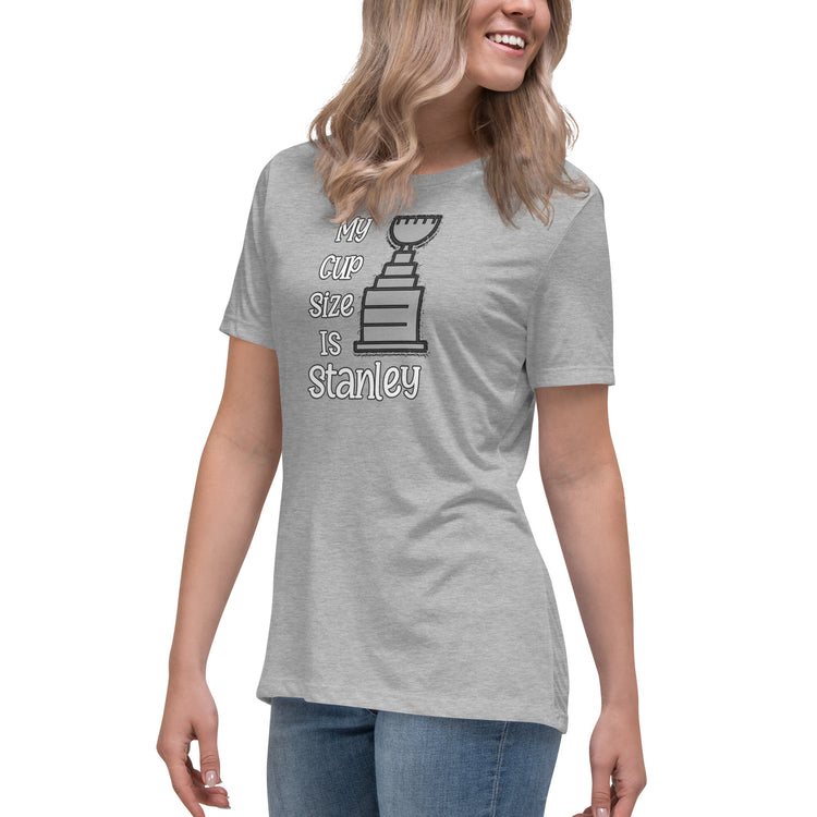 My Cup Size Is Stanley Women's Relaxed T-Shirt - Fandom-Made