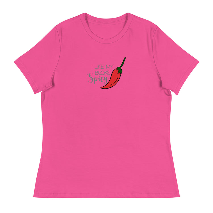 Spicy Books Women's T-Shirt - Fandom-Made