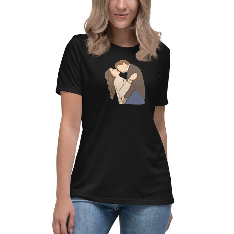 Edward and Bella Prom Kiss Women's Relaxed T-Shirt - Fandom-Made
