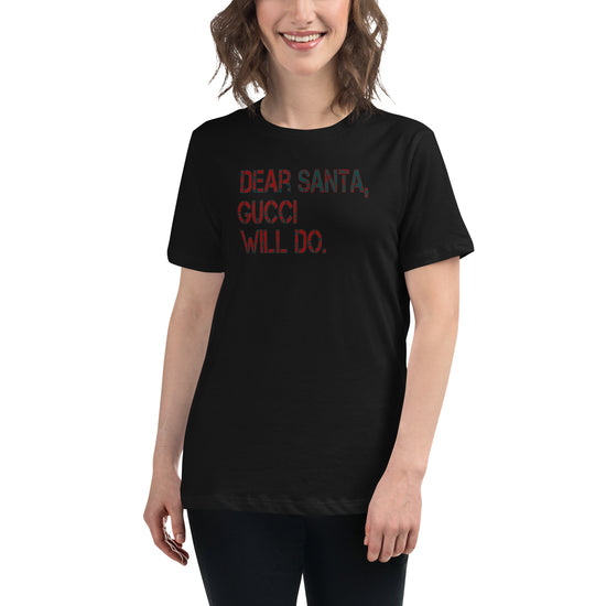 Dear Santa Women's Relaxed T-Shirt - Fandom-Made