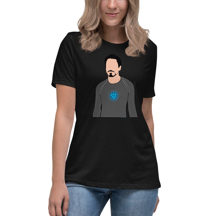 Tony Glows Women's Relaxed T-Shirt - Fandom-Made