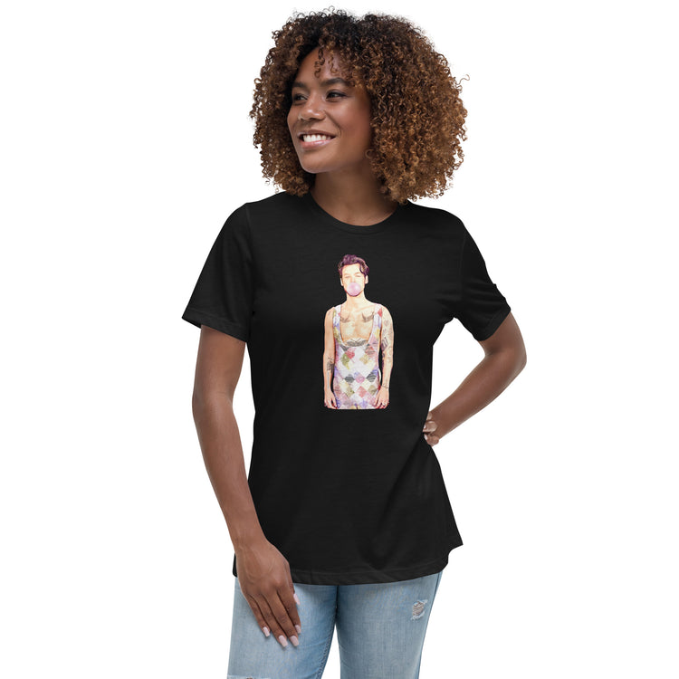 Harry Styles Bubblegum Women's Relaxed T-Shirt - Fandom-Made