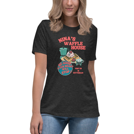 Nina's Waffle House Women's Relaxed T-Shirt - Fandom-Made
