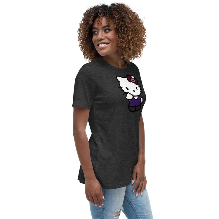 FU Kitty Women's Relaxed T-Shirt - Fandom-Made