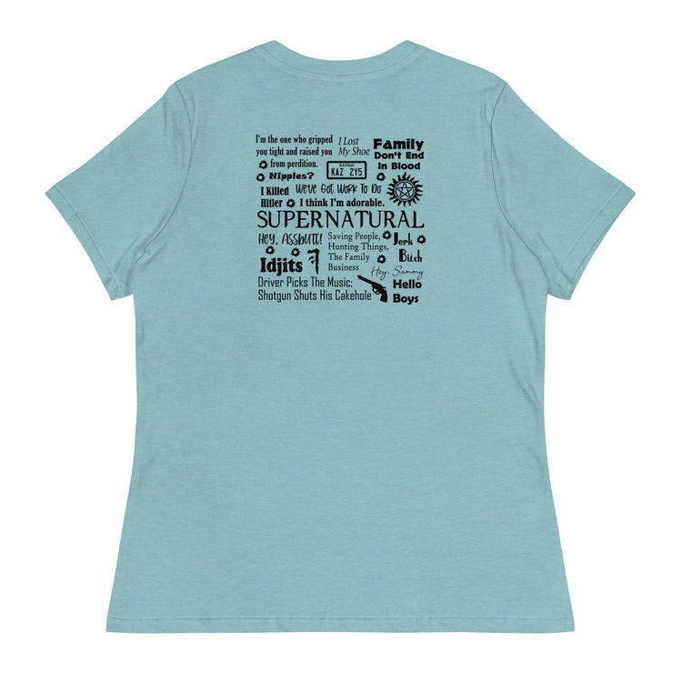 Supernatural Women's Relaxed T-Shirt - Fandom-Made