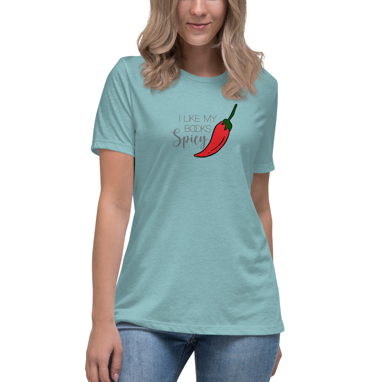 Spicy Books Women's T-Shirt - Fandom-Made