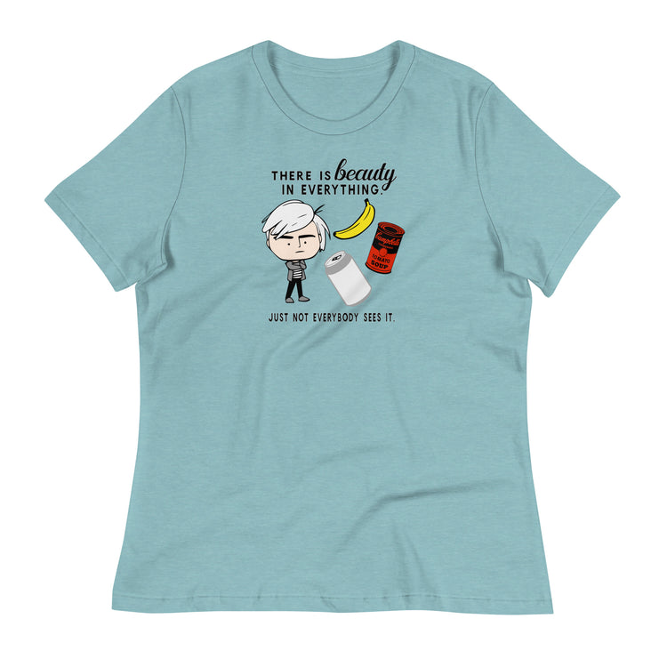 Andy Warhol Women's Relaxed T-Shirt - Fandom-Made